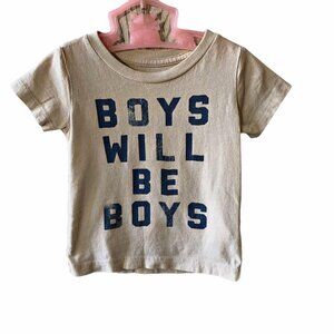Peek Boys Will Be Boys Graphic Tee 3-6 Months